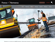 Tablet Screenshot of franconhermanos.com